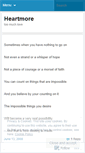 Mobile Screenshot of heartmore.wordpress.com