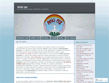 Tablet Screenshot of amiciper.wordpress.com
