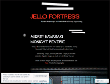 Tablet Screenshot of jellofortress.wordpress.com
