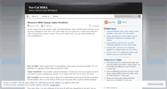 Desktop Screenshot of norcalmma.wordpress.com