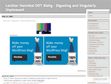 Tablet Screenshot of lecktorhannibal.wordpress.com