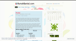 Desktop Screenshot of gudangbantal.wordpress.com