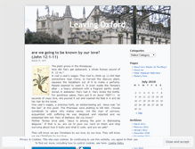 Tablet Screenshot of leavingoxford.wordpress.com
