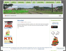 Tablet Screenshot of kuliahbidan.wordpress.com