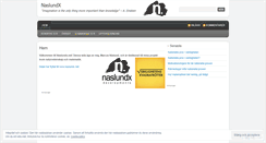 Desktop Screenshot of naslundx.wordpress.com