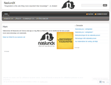 Tablet Screenshot of naslundx.wordpress.com