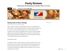 Tablet Screenshot of pastryreviews.wordpress.com