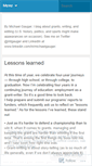 Mobile Screenshot of mikgaug.wordpress.com