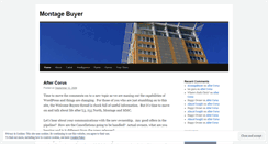 Desktop Screenshot of montagebuyer.wordpress.com