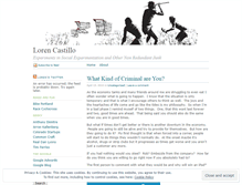 Tablet Screenshot of lorensblog.wordpress.com