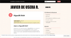 Desktop Screenshot of javierdeuserar.wordpress.com