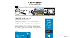Desktop Screenshot of catholicstudio.wordpress.com