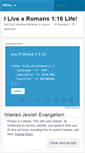 Mobile Screenshot of ilivearomans116life.wordpress.com
