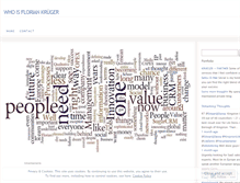 Tablet Screenshot of floriankrueger.wordpress.com