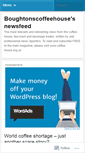 Mobile Screenshot of boughtonscoffeehouse.wordpress.com