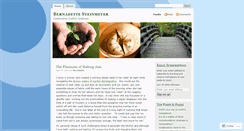 Desktop Screenshot of bernadettesteinmeyer.wordpress.com