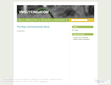 Tablet Screenshot of nguyen75.wordpress.com
