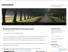 Tablet Screenshot of johnandnell.wordpress.com