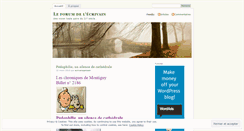 Desktop Screenshot of ecrivainparisien.wordpress.com