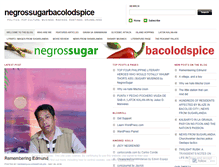 Tablet Screenshot of negrossugarbacolodspice.wordpress.com