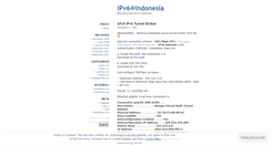 Desktop Screenshot of ipv6.wordpress.com