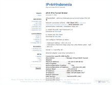 Tablet Screenshot of ipv6.wordpress.com