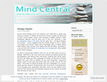 Tablet Screenshot of mindcentral.wordpress.com