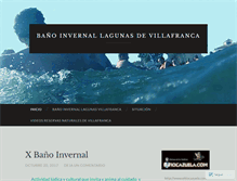 Tablet Screenshot of banoinvernalagunasvillafranca.wordpress.com