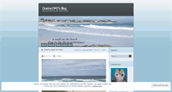 Desktop Screenshot of granny1947.wordpress.com