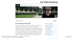 Desktop Screenshot of lavitacuriosa.wordpress.com