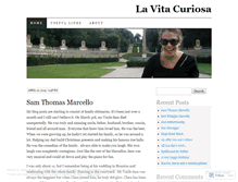Tablet Screenshot of lavitacuriosa.wordpress.com
