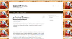 Desktop Screenshot of immediatelocksmithllc.wordpress.com