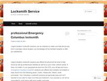 Tablet Screenshot of immediatelocksmithllc.wordpress.com