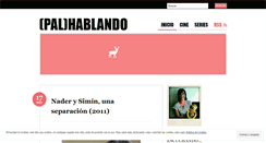 Desktop Screenshot of palhablando.wordpress.com