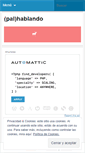 Mobile Screenshot of palhablando.wordpress.com