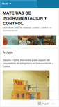 Mobile Screenshot of instrumentacionycontrol.wordpress.com