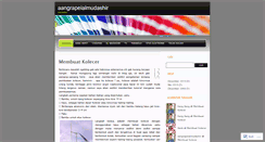 Desktop Screenshot of aangrapeialmudashir.wordpress.com