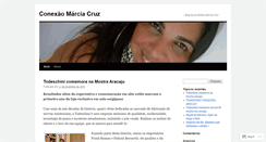 Desktop Screenshot of conexaomarciacruz.wordpress.com