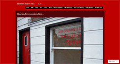Desktop Screenshot of basementprojectspace.wordpress.com