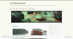 Desktop Screenshot of merakitsampah.wordpress.com
