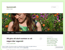 Tablet Screenshot of laurannah.wordpress.com