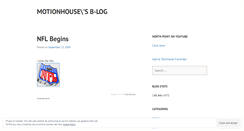 Desktop Screenshot of motionhouse.wordpress.com