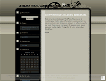 Tablet Screenshot of leblackpearl.wordpress.com