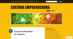 Desktop Screenshot of culturaemprendedora.wordpress.com