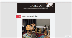 Desktop Screenshot of dabblecafe.wordpress.com
