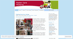 Desktop Screenshot of fostercarevictoria.wordpress.com