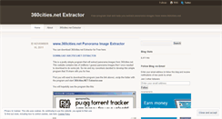 Desktop Screenshot of 360citiesextractor.wordpress.com