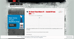 Desktop Screenshot of iampirated.wordpress.com