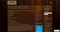 Desktop Screenshot of chowtrial.wordpress.com