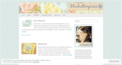 Desktop Screenshot of bluebuttonpress.wordpress.com